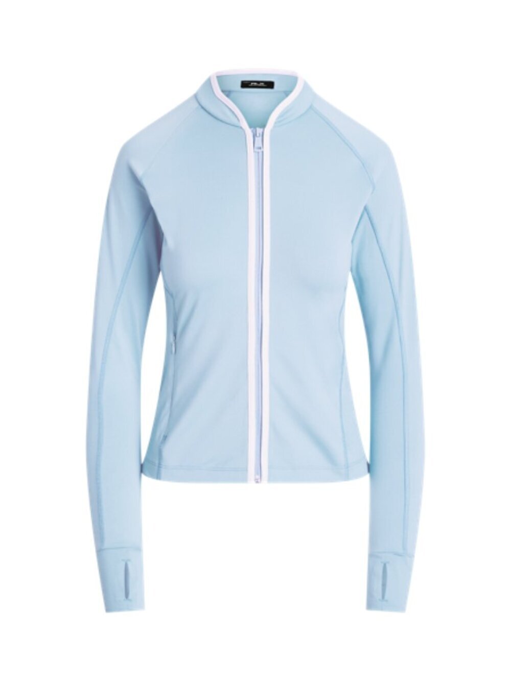 [NWT] Ralph Lauren RLX Light Blue Stretch Jersey Full Zip Jacket - Sz S